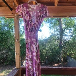 COPY - Auguste moonflower wrap dress.